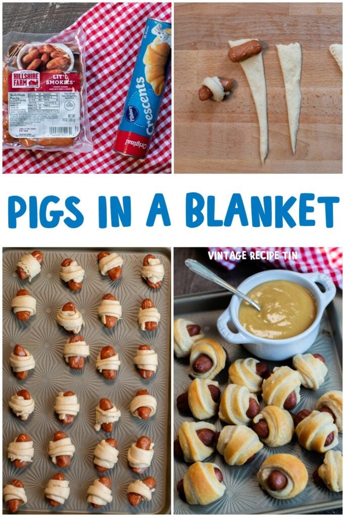 Pigs in a Blanket (mini crescent dogs)